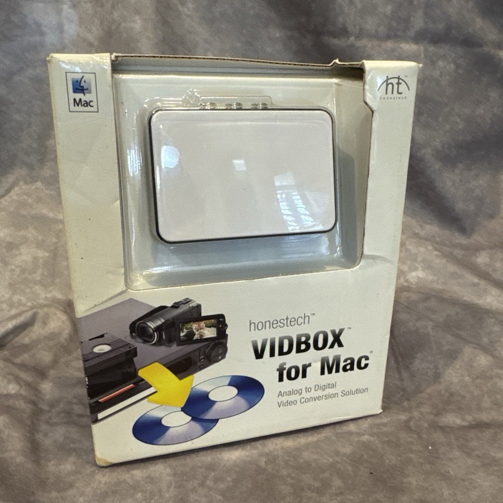 Honestech Vidbox for Mac Analog to Digital Video Conversion Solution VFM1M-A1Z
